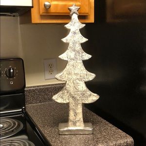 Silver Christmas decor